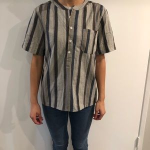 Striped Men’s Short-sleeve Shirt